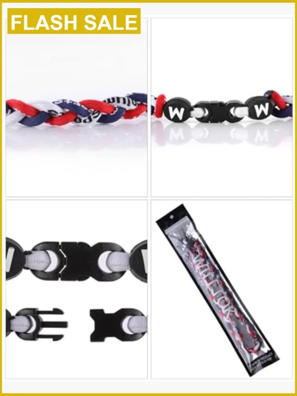 Classic Baseball Necklace Twister Rope Sport Jewelry for Outfit Field